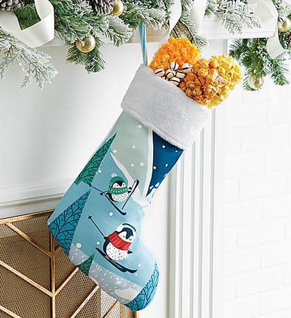 Frosty Fun Novelty Stocking
